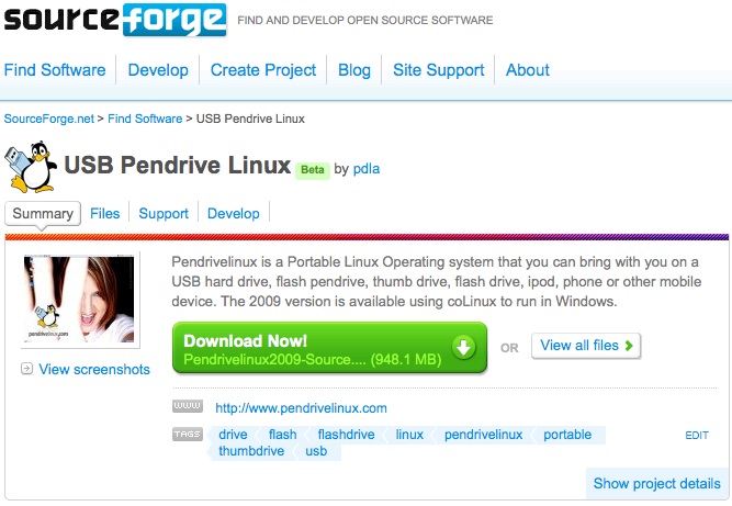 pendrive linux